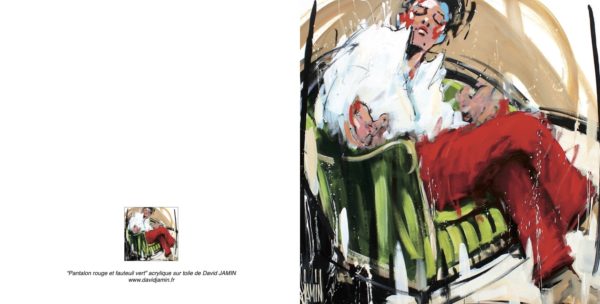 Card "Pantalon rouge et fauteuil vert" - Image 2