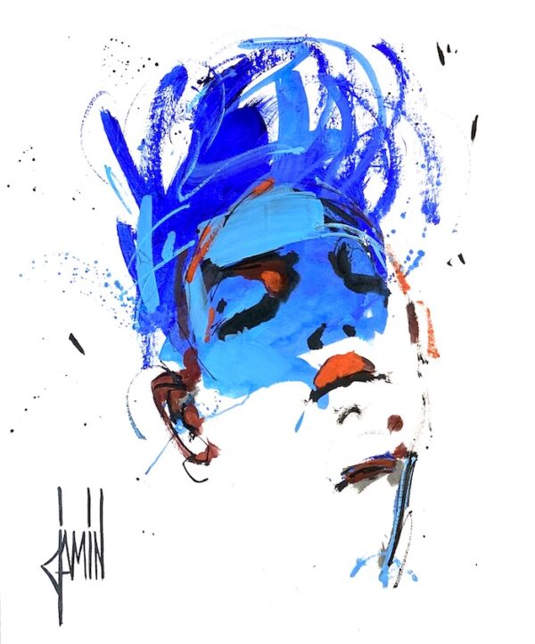 Variations en rouge et bleu
