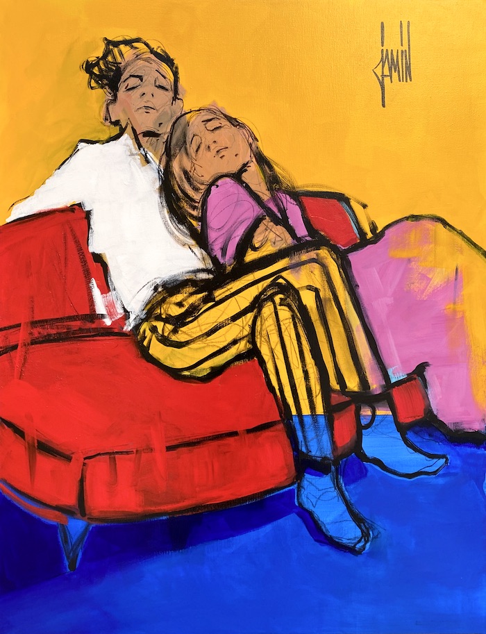 Entre nous 116x89cm