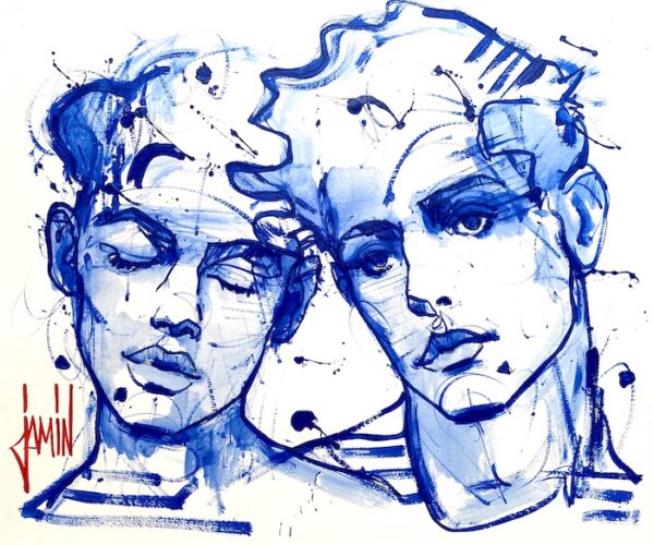Les mots bleus