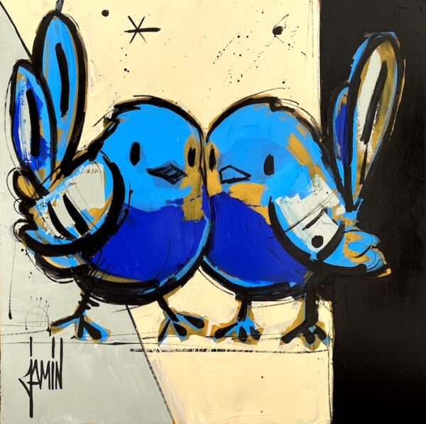 Les oiseaux bleus