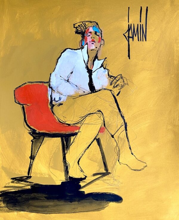 La chaise rouge