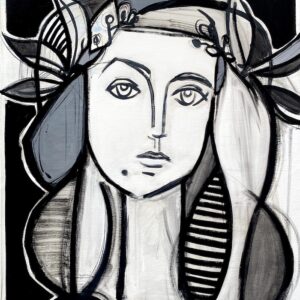 Françoise Gilot d'après Picasso