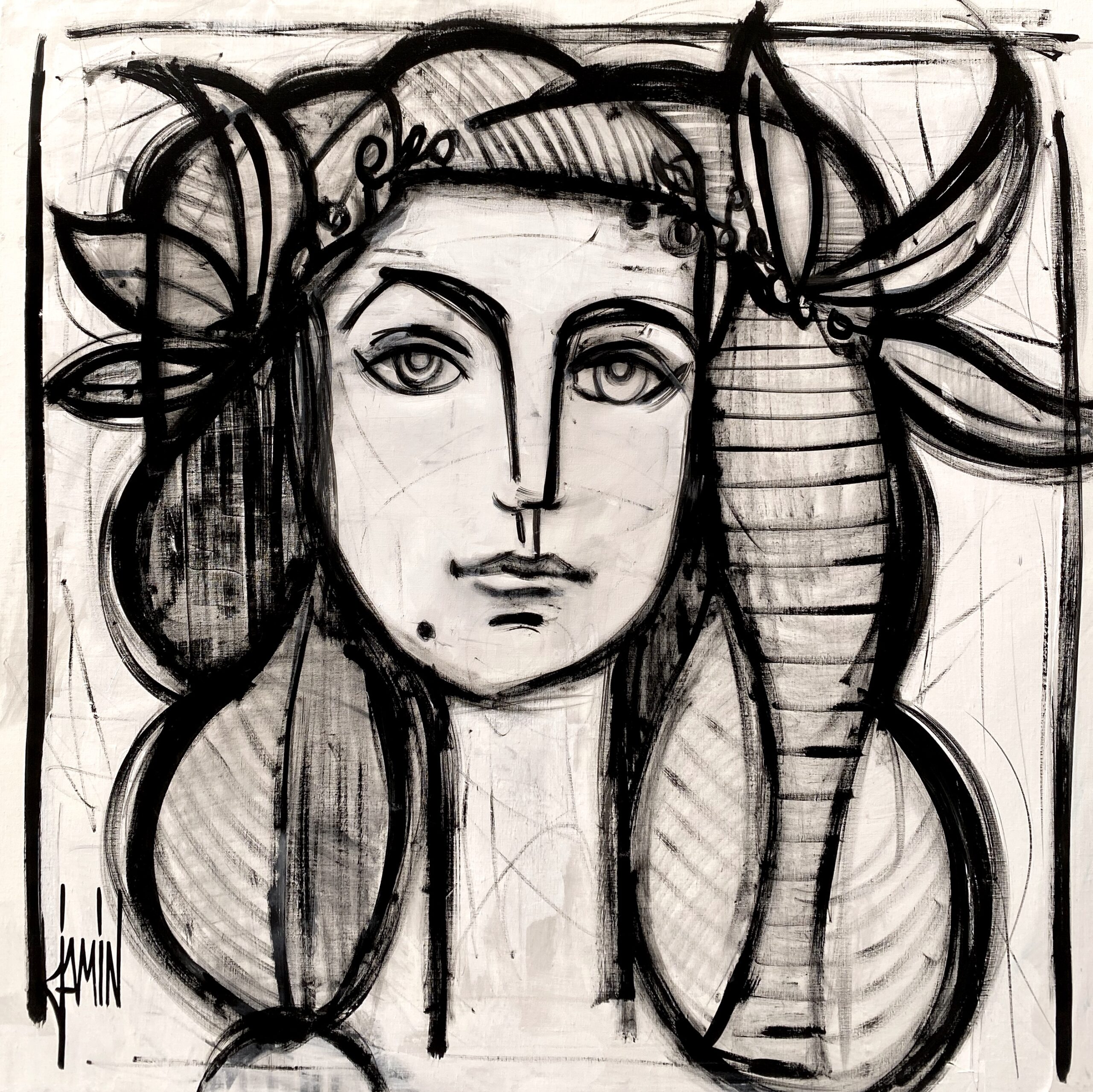 Françoise Gilot d’après Picasso