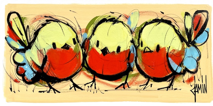 Trois petits oiseaux