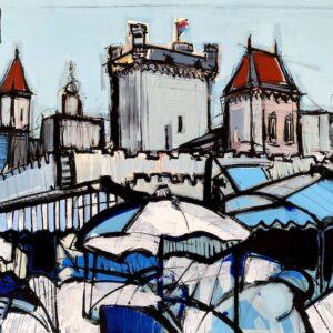 Uzès - marché place du Duché