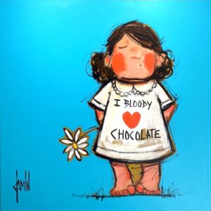 I bloody love chocolate
