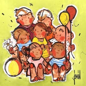 La marmaille aux ballons
