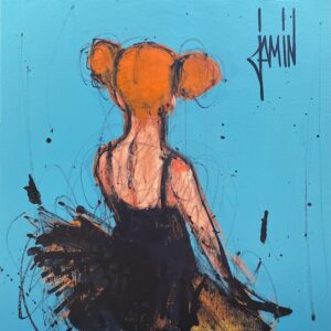 Tutu noir de dos