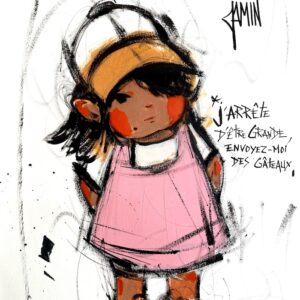J'arrête d'être grande, envoyez-moi des gâteaux